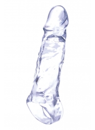 Прозрачная насадка-удлинитель Length Enhancer с подхватом - 16 см. - NMC - в Петрозаводске купить с доставкой