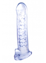 Прозрачная насадка-удлинитель Stretchy Touch - 18 см. - NMC - в Петрозаводске купить с доставкой