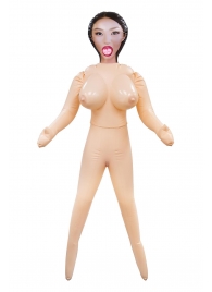 Телесная надувная секс-кукла с пышным бюстом - NMC - в Петрозаводске купить с доставкой