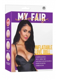 Телесная надувная секс-кукла с 3 любовными отверстиями - NMC - в Петрозаводске купить с доставкой