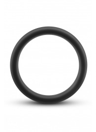 Черное эрекционное кольцо Silicone Go Pro Cock Ring - Blush Novelties - в Петрозаводске купить с доставкой