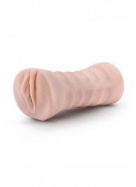 Телесный мастурбатор-вагина Ayumi с вибрацией - Blush Novelties - в Петрозаводске купить с доставкой