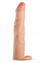 Телесная насадка-удлинитель Fortitude с подхватом - 17,7 см. - Blush Novelties - в Петрозаводске купить с доставкой