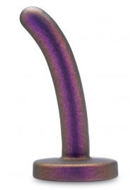 Фиолетовая насадка с гладкой поверхностью Surrender 4.75 Inch Beginner Pegging Dildo - 12 см. - Blush Novelties - купить с доставкой в Петрозаводске