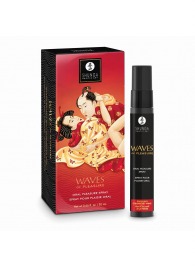 Оральный спрей Waves of Pleasure с ароматом клубники и шампанского - 20 мл. - Shunga - купить с доставкой в Петрозаводске