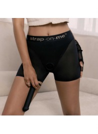 Трусики-шорты для фиксации насадок Strap-on-me Harness Lingerie Halo - size XS - Strap-on-me - купить с доставкой в Петрозаводске