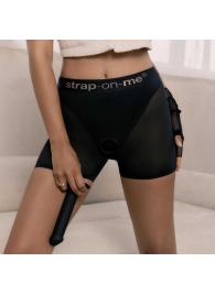 Трусики-шорты для фиксации насадок Strap-on-me Harness Lingerie Halo - size XL - Strap-on-me - купить с доставкой в Петрозаводске