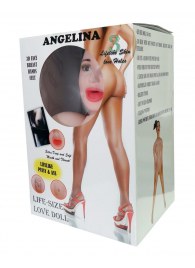 Надувная секс-кукла Angelina 3D - Boys of Toys - в Петрозаводске купить с доставкой