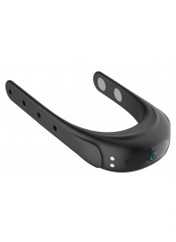 Черное эрекционное виброкольцо на ремешках - Boys of Toys - в Петрозаводске купить с доставкой