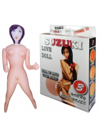 Надувная секс-кукла Suzuki - Boys of Toys - в Петрозаводске купить с доставкой