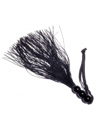 Черная силиконовая плетка - 25,4 см. - Boys of Toys - купить с доставкой в Петрозаводске