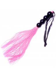 Розовая силиконовая плеть - 35,5 см. - Boys of Toys - купить с доставкой в Петрозаводске
