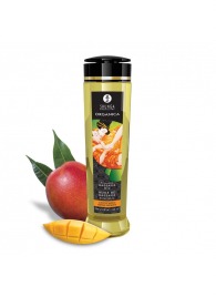 Массажное масло для тела Luscious Mango с ароматом манго - 240 мл. - Shunga - купить с доставкой в Петрозаводске