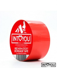 Красный скотч для фиксации Non-Sticky Bondage Tape - 15 м. - Intoyou - купить с доставкой в Петрозаводске