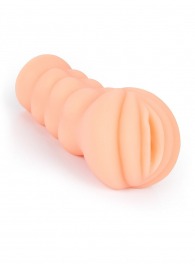 Телесный мастурбатор-вагина с эрекционными кольцами в комплекте - Sexy Girl - в Петрозаводске купить с доставкой