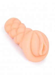 Телесный мастурбатор-вагина с вибропулей и эрекционными кольцами в комплекте - Sexy Girl - в Петрозаводске купить с доставкой