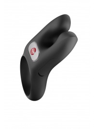 Черное эрекционное виброкольцо Nos - Fun Factory - в Петрозаводске купить с доставкой