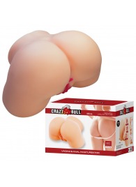 Телесный мастурбатор с 2 любовными отверстиями Olivia - Baile - в Петрозаводске купить с доставкой