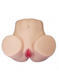 Телесный мастурбатор Julia с 2 любовными каналами - Baile - в Петрозаводске купить с доставкой