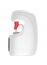 Белый мастурбатор с язычком и возвратно-поступательными движениями - Secwell - в Петрозаводске купить с доставкой