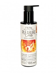 Съедобный лубрикант на водной основе Pleasure Lab с ароматом крем-брюле - 185 мл. - Pleasure Lab - купить с доставкой в Петрозаводске