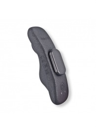 Черный перезаряжаемый вибратор в трусики с управлением через приложение - Oninder