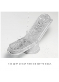 Белый мастурбатор FLIP 0 (ZERO) - Tenga - в Петрозаводске купить с доставкой