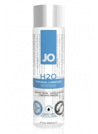Охлаждающий лубрикант на водной основе JO Personal Lubricant H2O COOLING - 120 мл. - System JO - купить с доставкой в Петрозаводске