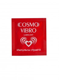 Пробник женского стимулирующего лубриканта на силиконовой основе Cosmo Vibro - 3 гр. - Биоритм - купить с доставкой в Петрозаводске