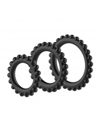 Набор из 3 ребристых эреционных колец TITAN - Baile - в Петрозаводске купить с доставкой