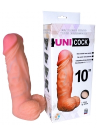 Фаллическая насадка Харнесс UNICOCK 10  - 25 см. - LOVETOY (А-Полимер) - купить с доставкой в Петрозаводске