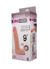 Фаллическая насадка Харнесс UNICOCK 9  - 24 см. - LOVETOY (А-Полимер) - купить с доставкой в Петрозаводске
