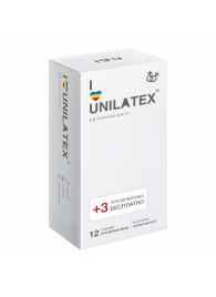 Разноцветные ароматизированные презервативы Unilatex Multifruit  - 12 шт. + 3 шт. в подарок - Unilatex - купить с доставкой в Петрозаводске