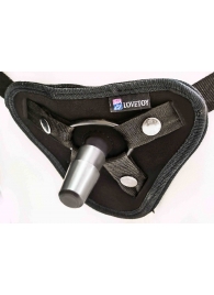 Вибрострапон с двумя насадками UniStrap - 18 и 18 см. - LOVETOY (А-Полимер) - купить с доставкой в Петрозаводске