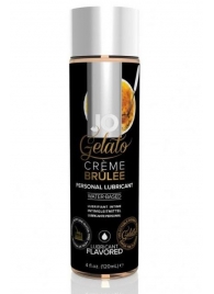 Лубрикант с ароматом крем-брюле JO GELATO CREME BRULEE - 120 мл. - System JO - купить с доставкой в Петрозаводске