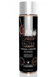 Лубрикант с ароматом солёной карамели JO GELATO SALTED CARAMEL - 120 мл. - System JO - купить с доставкой в Петрозаводске