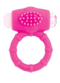 Розовое эрекционное виброкольцо A-toys - A-toys - в Петрозаводске купить с доставкой