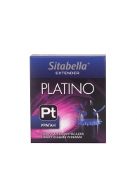 Стимулирующая насадка с усиками и шипиками Platino  Ураган - Sitabella - купить с доставкой в Петрозаводске