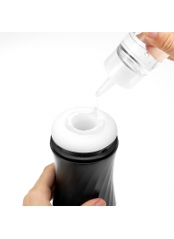 Мастурбатор с регулируемой плотностью обхвата Custom Strength CUP Twist Ripple - Tenga - в Петрозаводске купить с доставкой