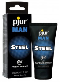 Эрекционный гель для пениса pjur MAN Steel Gel - 50 мл. - Pjur - купить с доставкой в Петрозаводске