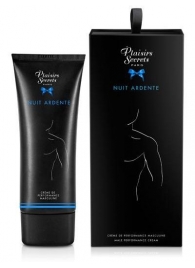 Возбуждающий крем для мужчин Nuit Ardente Creme Performante Plaisirs Secrets - 60 мл. - Plaisir Secret - купить с доставкой в Петрозаводске