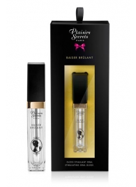 Стимулирующий блеск для губ Baiser Brulant Gloss Plaisirs Secrets - 7 мл. - Plaisir Secret - купить с доставкой в Петрозаводске