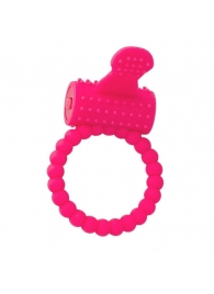 Розовое силиконовое виброкольцо A-toys - A-toys - в Петрозаводске купить с доставкой