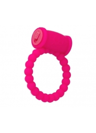 Розовое виброкольцо на пенис A-toys из силикона - A-toys - в Петрозаводске купить с доставкой