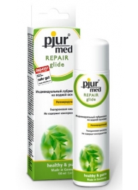 Регенирирующий лубрикант с гиалуроновой кислотой pjur MED Repair glide - 100 мл. - Pjur - купить с доставкой в Петрозаводске