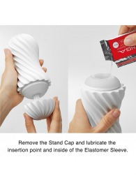 Мастурбатор FLEX Silky White с мягким рельефом - Tenga - в Петрозаводске купить с доставкой