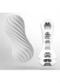 Мастурбатор FLEX Silky White с мягким рельефом - Tenga - в Петрозаводске купить с доставкой
