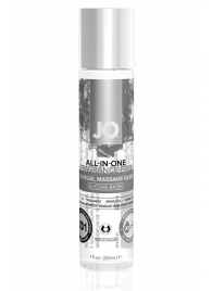 Массажный гель ALL-IN-ONE Massage Oil Sensual нейтральный - 30 мл. - System JO - купить с доставкой в Петрозаводске
