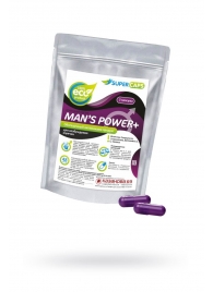 Капсулы для мужчин Man s Power+ с гранулированным семенем - 2 капсулы (0,35 гр.) - SuperCaps - купить с доставкой в Петрозаводске