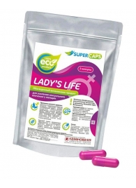 Возбуждающие капсулы Ladys Life - 2 капсулы (0,35 гр.) - SuperCaps - купить с доставкой в Петрозаводске